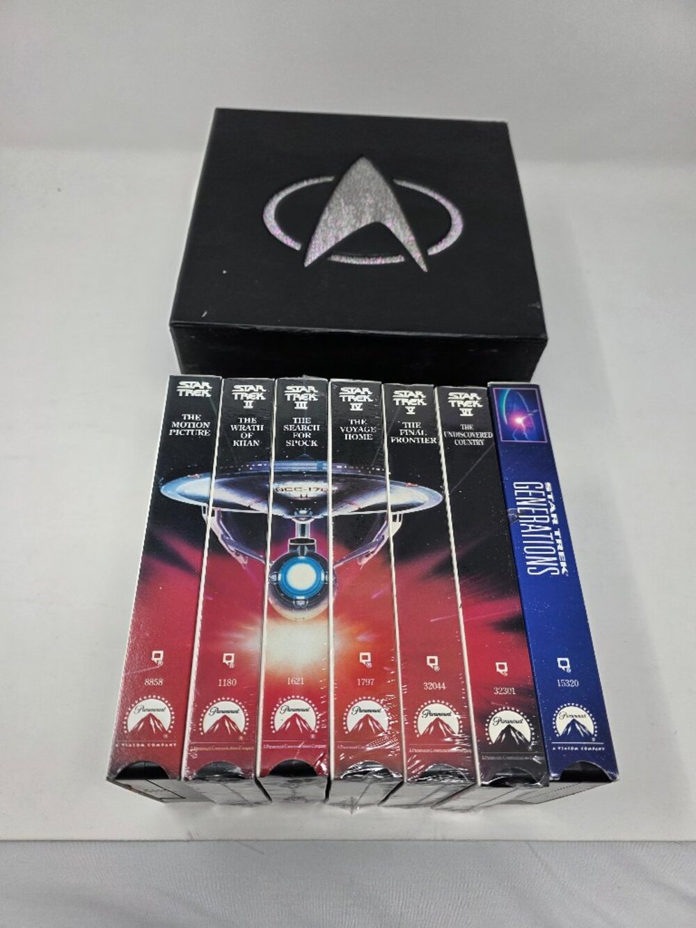Star Trek VHS Movie Bundle: Movies 1-6 + Generations (5 Tapes Sealed)